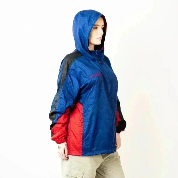 Columbia Other - Vintage 90s Columbia Colorblock Windbreaker Track Jacket - S